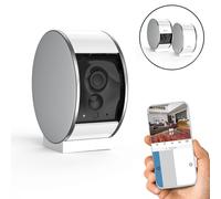 Indoor Camera - Caméra de surveillance intérieure - Volet Motorisé - Détecteur de Mouvement & vision nocturne - Haut-Parleur & Microphone