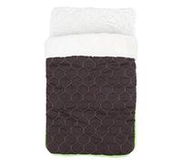 Indoor Cat Cave Bed, Pet Warm Plush Sleeping House with Anti - Slip Bottom, Soft Cozy Resting Cave for Cats, Dark Brown Plush and Cotton Cat Bed for Home Use