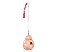 Indoor Cat Teaser Toy, Interactive Wobble Pet Cat Toy with Teaser Rope, Slow-Feeding Treat Dispensing Pet Cat Exercise Companion for Living Room, Pet Shelter, Fun Engaging Toy for Active Cats