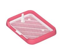 Indoor Dog Potty Tray | Mesh Grids Potty Tray | Easy Cleaning Pet Potty, Removable Column Dog Potty, Simple Setup Pee Holder, Puppy Potty Tray, Pet Potty Tray with Mesh, Indoor Pee Tray for Pets