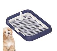 Indoor Dog Potty Tray | Mesh Grids Potty Tray | Easy Cleaning Pet Potty, Removable Column Dog Potty, Simple Setup Pee Holder, Puppy Potty Tray, Pet Potty Tray with Mesh, Indoor Pee Tray for Pets