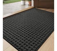 Indoor Entrance Mat,44 X 76 Cm,Non-Slip And Washable,Absorb Dirt,Low Profile Indoor Entrance Door Mat For Dogs,Doors,Hallways,Dark Grey