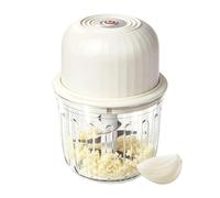 Indoor Hachoir à, ail électrique Mini, robot avec bol, en verre 350, ml