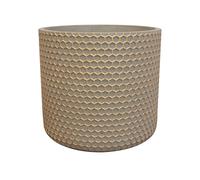 Indoor-Helden Bernt Pot de fleurs, diamètre : 19 cm, fait à la main, or brillant, cache-pot pour plantes d'intérieur, pot de fleurs, en céramique