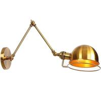 Indoor Led Wall Lamp Adjustable Swing Long Arm Wall Light Metal Vintage Industrial Wall Sconce Stairs Hal E27 Wall Lantern for Bedroom Bedside Living Room Entryway Hallway Stairs Hall Restauran/A