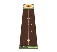 Indoor Putting Green | Practice Putting Green Training Aid - Professional Trainer Pad Portable Golfing Equipment for Backyardaa Beach Camping Yard Father's Day and Others