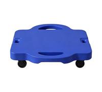 Indoor Seated Scooter with Handlebars - Professional Sports Skills Training Scooter with Safety Tether | Heavy-Duty Physical Exercise Floor Scôoter for Kids | High-Performance Gym