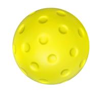 Indoor Training Pickleball Ball - Soft Standard Size Pickleball Training Ball | Low Noise Picklebâll Bàll | PU Foam, 7.4cm, 30g, Quiet Noiseless Practice Bàll, For Beginners Professionals, Indoor Back