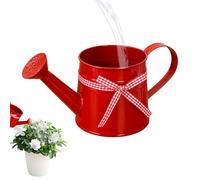 Indoor-Watering Can - 1L Water Pot with Sprinkler Head Gingham Ribbon | Décorative Indoor-Plants Watering Can - for Home Office Balcony Garden Outdoor Indoor-Bonsai Flowers