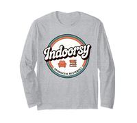 Indoorsy Antisocial Papillon Rétro Homebody Hommes Introverti Manche Longue