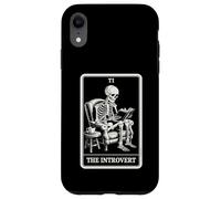 Indoorsy The Introvert Tarot Card Reading Introverti Coque pour iPhone XR