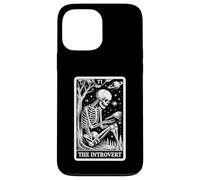 Indoorsy The Introverti Tarot Card Squelette Lecture Introverti Coque pour iPhone 13 Pro Max