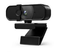 INDOTEAM Webcam 1080P pour PC avec Microphone - 1080p HD Webcam USB pour PC Portable Mac - Webcam avec Microphone et Cache de confidentialité - Plug and Play HD Webcam 1080p pour Ordinateur Portable