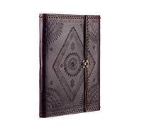 Indra Album Photo en Cuir - Commerce équitable - Extra Grand 260 x 340 mm Cousu avec gaufrage