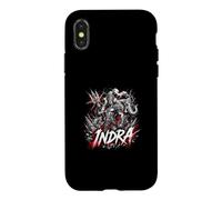 Indra Hindou God of The Thunder Epic Warrior Indra Coque pour iPhone X/XS