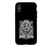 Indra Sakra Céleste Roi Hindou Thunder Deity Mythic Coque pour iPhone X/XS