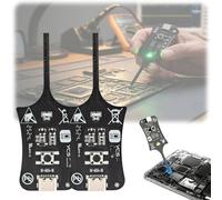 Inductance Tester,Type-C Portable Detectors Inductance Tester Motherboards Coils,High Sensitivity Electromagnetic Inductance Testers,Quick Fault Check Tool for PC Phone Repair (2)