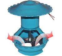 Inducteur de tirage de cheminée, Ventilateur évacuateur de fumée à tirage induit for cheminée électrique 80 W-100 W