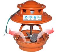 Inducteur de tirage de cheminée, Ventilateur évacuateur de fumée à tirage induit for cheminée électrique 80 W-100 W