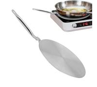 Induction Adapter Plate - Even Heat Distribution Cooking Gadget Smooth Transfer, Diffuser Induction Cooktop Converter for Apartment Home Dorm Small Space Beginners Professionals Women Use