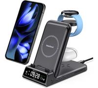 Induction Charger For Google Pixel Watch 3/2, Charging Station For Google Pixel 9 Pro/9 Xl/9/8 Pro/8a/8/7a/Fold/7/7 Pro/6/6, Pixel Buds Pro 2, 703g2 (No Adapter)
