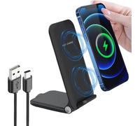 Induction Charger For Iphone 16/16e/15/14/13/12/11 Pro Max Plus,15w Foldable Wireless Charger Fast Charging For Samsung S25 Ultra S24 S23 Fe S22 S21 S20 Google Pixel 9 Pro 9a 8a 7 6 Xl,Xiaomi 14