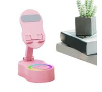Induction Concevoir - Multifisectional 3 en 1 Haut-Parleur avec Support de Smartphone, Microphone Lumineux | Lecteur sonore Paresseux Compact avec des Basses Solides, Accessoires utiles