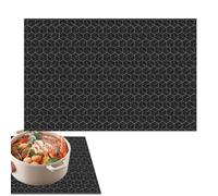 Induction Cooker Mat - Silicone Fiberglass Scratch Protector | Silicone Anti-Slip Fireproof Stove Mat | Fireproof Stove Cover | 30.7x20.5 Inches Protector Mats Prevent Pots from Sliding