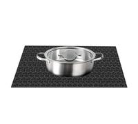 Induction Cooker Mat - Silicone Pad, Stove Protector | Anti-Slip Shield, Heat-Resistant Insulation Mat for Kitchen Cooktops, Countertop Protection Accessory Keeps Safe During Daily Cooking