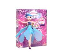 Induction Fée Jouet Volant Geste Véhicule À Moteur Lévitation Télécommandé Avion Cadeau De Fille Blue