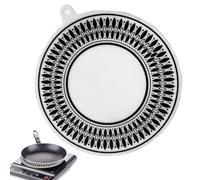 Induction Protection Mat - Silicone Heat Resistant Cooking Heater Pad, Round Induction Stove Protector, Non Slip Cooktop Cover Accessory | Inductions Mat For Electric Stove, Kitchen Safety