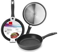 Induplus poêle à frire 26 cm - aluminium de haute qualité, revêtement anti-adhésif pour l'électricité, gaz & induction - qualité Ibili Induplus poêle à frire 26 cm - aluminium de haute qualité, revête