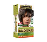 Indus Valley Natural Organic Damage Free Permanent Gel Hair Color Up to 100% Gray Coverage |Doctor Recommended| Bio Natural Certified (Medium Brown)