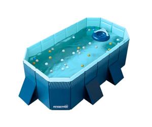 INDUSTEX Piscine Pliable Foldable Pool, Piscine pour Enfants et Adultes Portable, Amovible, Baignoire, adaptée aux Enfants - N'inclut Pas Les Composants (Mesure Interne 180 x 110 x 50 cm)