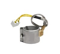 IndusTradCorp Bande chauffante en mica de 55 mm de diamètre, Hauteur de 30 à 55 mm, 110 V/220 V/380 V, 180 W/210 W/240 W/300 W/330 W, élément Chauffant à Joint torique scellé(220V,330W 55x55mm(DxH))