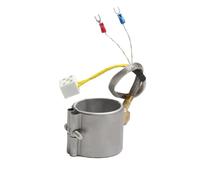 IndusTradCorp Bande chauffante en mica, diamètre 80 mm, Hauteur 30 à 50 mm, 110 V/220 V/380 V, 250 W/300 W/350 W/400 W/430 W, élément Chauffant à Joint torique scellé(110V,400W 80x45mm(DxH))