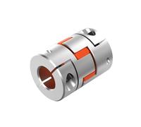 IndusTradCorp Coupleur Flexible à 3 mâchoires D40L66, connecteur d'arbre de servomoteur Pas à Pas, Accouplement à Griffes 8/9/10/11/12/14/16/18/20/22 mm(17x17)
