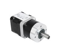 IndusTradCorp Moteur Pas à Pas PS334 1,4 A, Longueur 34 mm, Rapport de réduction 3 à 50:1(Ratio 5,Keyway Shaft)