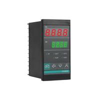 IndusTradCorp Relais SSR PT100 à entrées Multiples, Double Sortie, Thermostat AC 220 V, contrôleur de température PID numérique Intelligent(48x96mm)