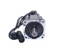 IndusTradCorp Servomoteur CA 80ST-M04025 220 V, 1000 W, 4 N.m, 2500 TR/Min, 1 KW, monophasé, entraînement CA à Aimant Permanent, variateur adapté AASD-20A(Black Set)