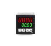 IndusTradCorp Thermostat numérique Intelligent E5CZ 48 x 48 mm, Type K, PT100, Sortie 4-20 mA, 0-10 V, écran LCD, avec RS485(SSR Output,220V and Multi Input)
