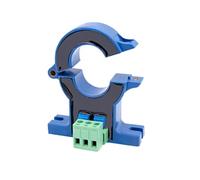 IndusTradCorp Transmetteur de Courant Hall DC12V, Trou de 20mm, Sortie 0-10V, transmetteur de Courant perforé Ouvert-fermé, transformateur de Courant DC0-500A(DC0-20A)