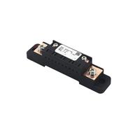 IndusTradCorp Voltmètre numérique FL-2C 10A/15A/20A/30A/40A/50A/60A/75A/100A 75mV, ampèremètre analogique CC, résistance de Shunt de Courant avec Base(60A)