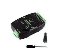 Industrial 4-Channel RS485 Hub Expansion Module, Isolated RS485 Relay with Wide Baud Rate, Rail-Mount Support for IoT Gateway, Data Acquisition, Sensors, and Automation