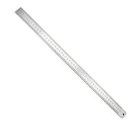 Industrial 50cm Ranges Ruler Stainless Steel Straight Edges Ruler with Double Side Marking for Work Measuring Tool for Woodworking