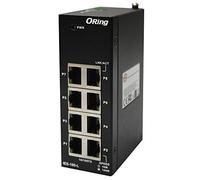 Industrial 8-port Mini Type Unmanaged Ethernet Switch with 8 x 10/100Base-T (x) m, -20 ou C to 60