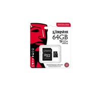 Industrial - Carte mémoire flash (adaptateur microSDXC vers SD inclus(e)) - 64 Go - A1 / Video Class V30 / UHS-I U3 / Class10 - microSDXC UHS-I