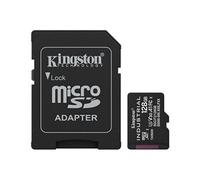 Kingston Carte mémoire microSDXC Industrial 128 Go A1 V30 UHS-I U3 (adaptateur SD inclus)