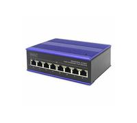 ASSMANN Electronic commutateur réseau Fast Ethernet DN-650108 (10/100) PoE Noir/Bleu