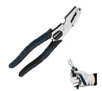 Industrial-Grade Multi-Function Cutting Pliers，9-In-1 Multi-Functional Pliers Nail Puller，for Cutting Steel Wire Ropes, Iron Wires, Cables, Etchousehold Repair Tool for Cutting Wires (1pcs)